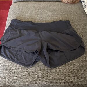 Lululemon Athletica Black Athletic Shorts
